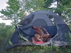 Getting Pussy While Camping