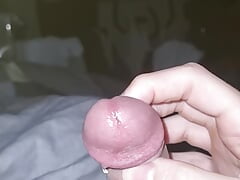 Edging goes wrong, cumming all over myself