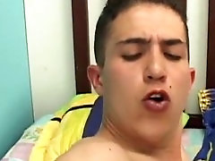 Horny Latino booty pals engage in hot bareback action