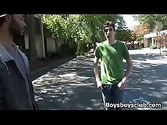 Blacks On Boys - White Gay Teen Boy Enjoy Big Black Dick 30