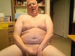 dad pops on webcam