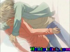 Slim hentai gay twink tight ass penetrated