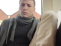 Guy in the Bus show selfie01