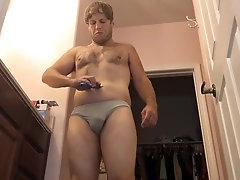 Shaving cock and balls, shaving pubes, gay shaving