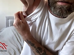 POV: Dominant daddy craves a thorough armpit cleaning