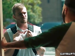 Ryan Jordan - Gay Homeless Man Anal Fucked By A Hunk Employee