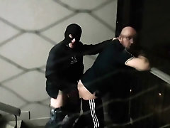 Extreme Public Sex - Skinhead Fucked Me Bareback With A Fat Dick In The Entrance