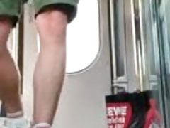 Michael Public exposure on the train