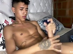 Latin Twink Alex Beating His Meat