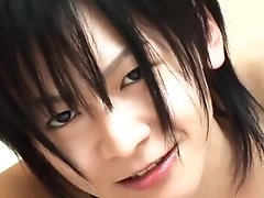 Exotic Asian gay twinks in Incredible dildos/toys, solo male JAV clip