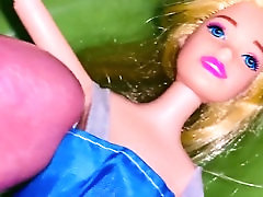 Erotic play with a petite penis: Pissing, cumming, and doll fun