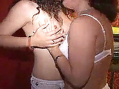 Story of two naughty babes - Bisexual MILFs indulge in wet pussy-eating and deep-throating in public