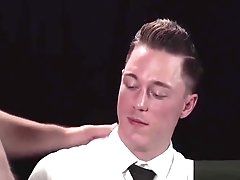 Kinky Mormon seduces his dashing partner into barebacking
